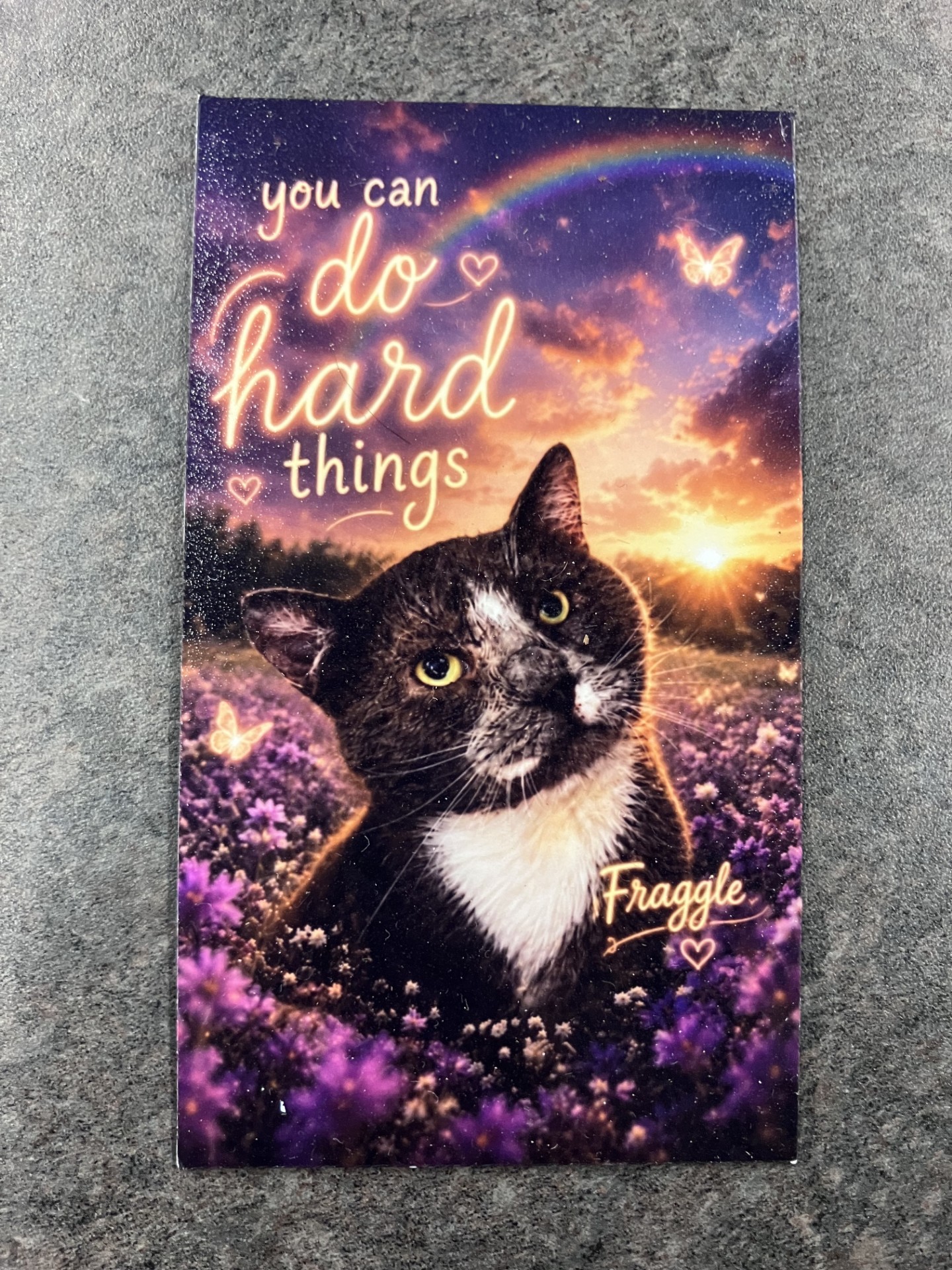 You Can Do Hard Things magnet
