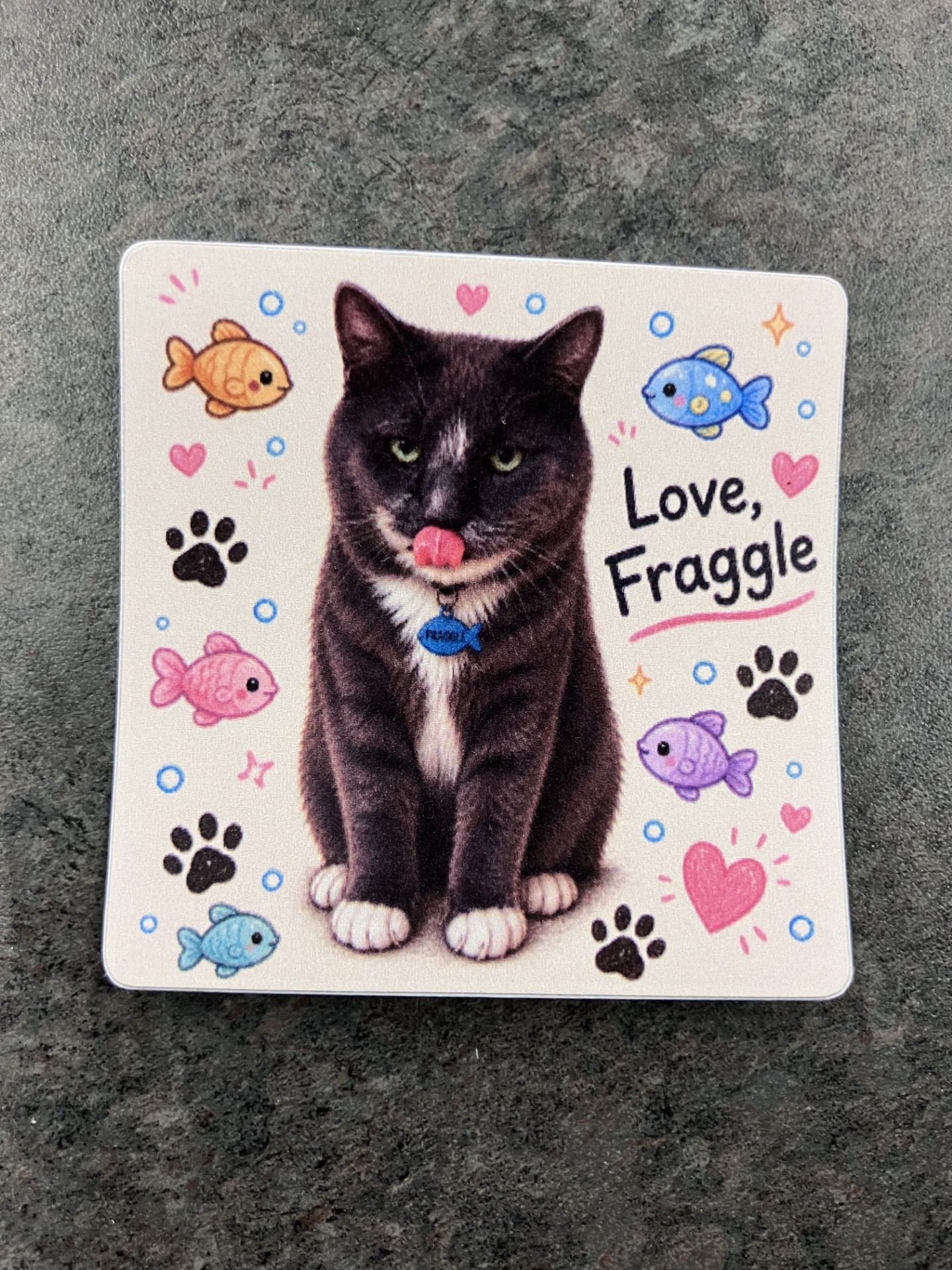 Love, Fraggle sticker